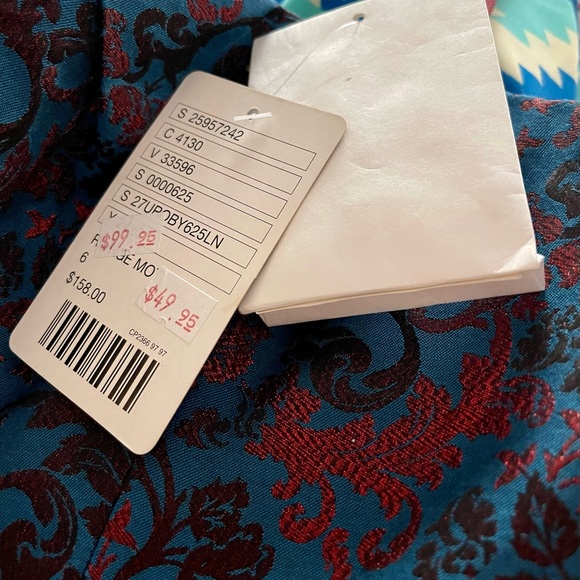 ANTHROPOLOGIE Leifnotes Cocktail Dress NWT Sz 6 - Picture 10 of 12